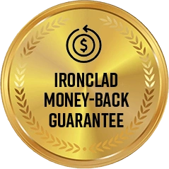 Gumitide 60 day money back guarantee badge