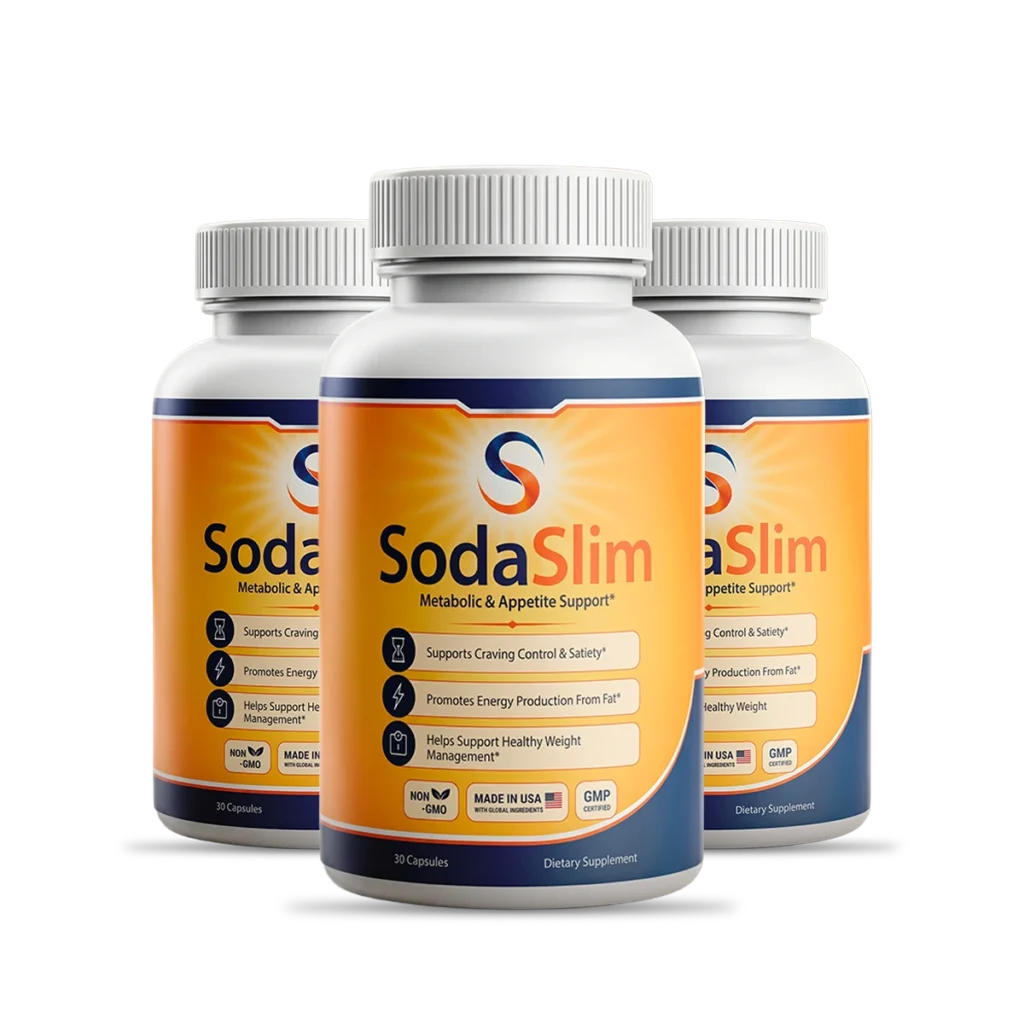 SodaSlim three bottle capsule bundle