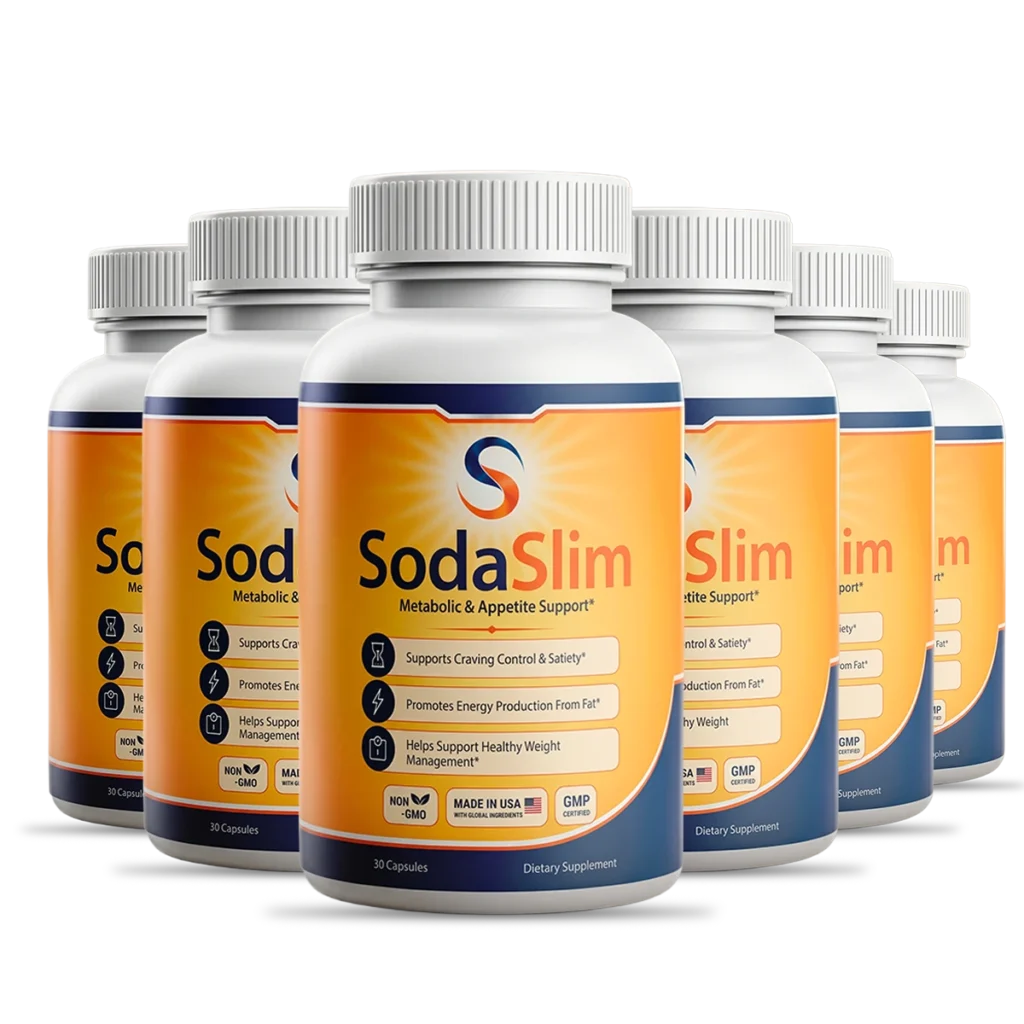 SodaSlim six bottle package best value offer