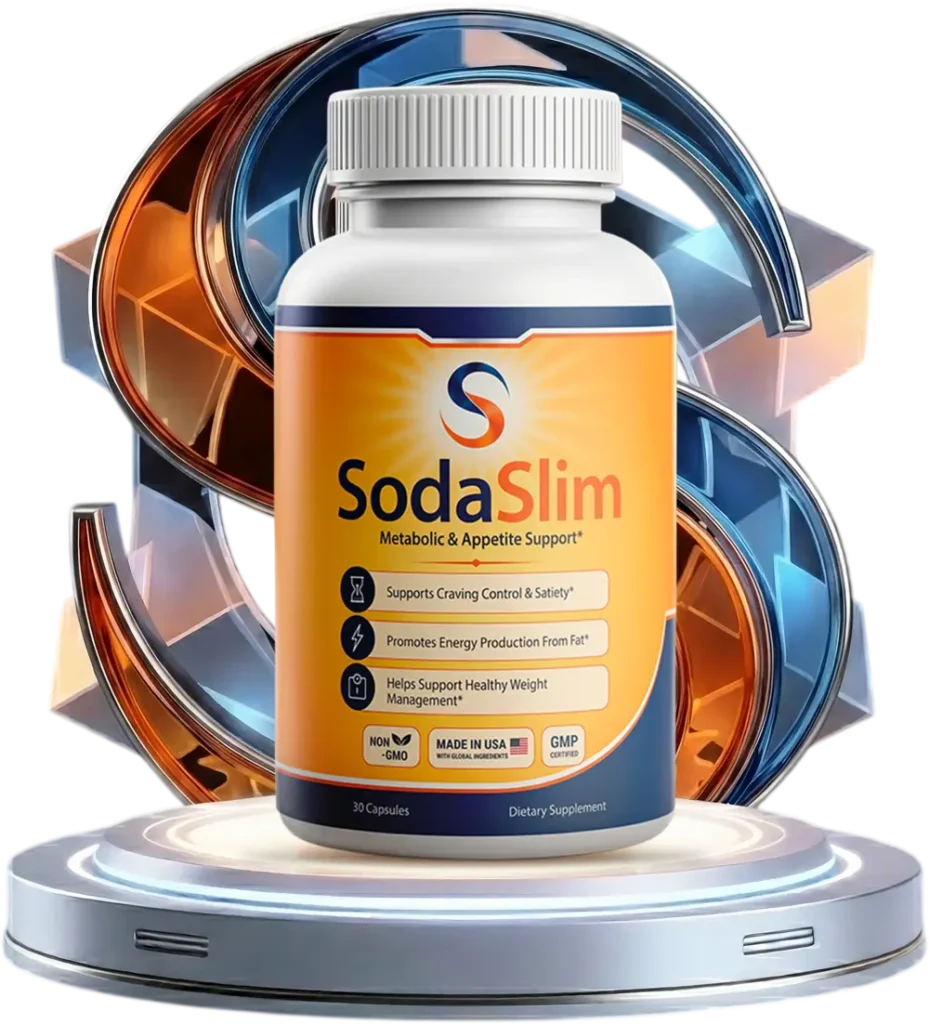 SodaSlim natural metabolism support capsules bottle