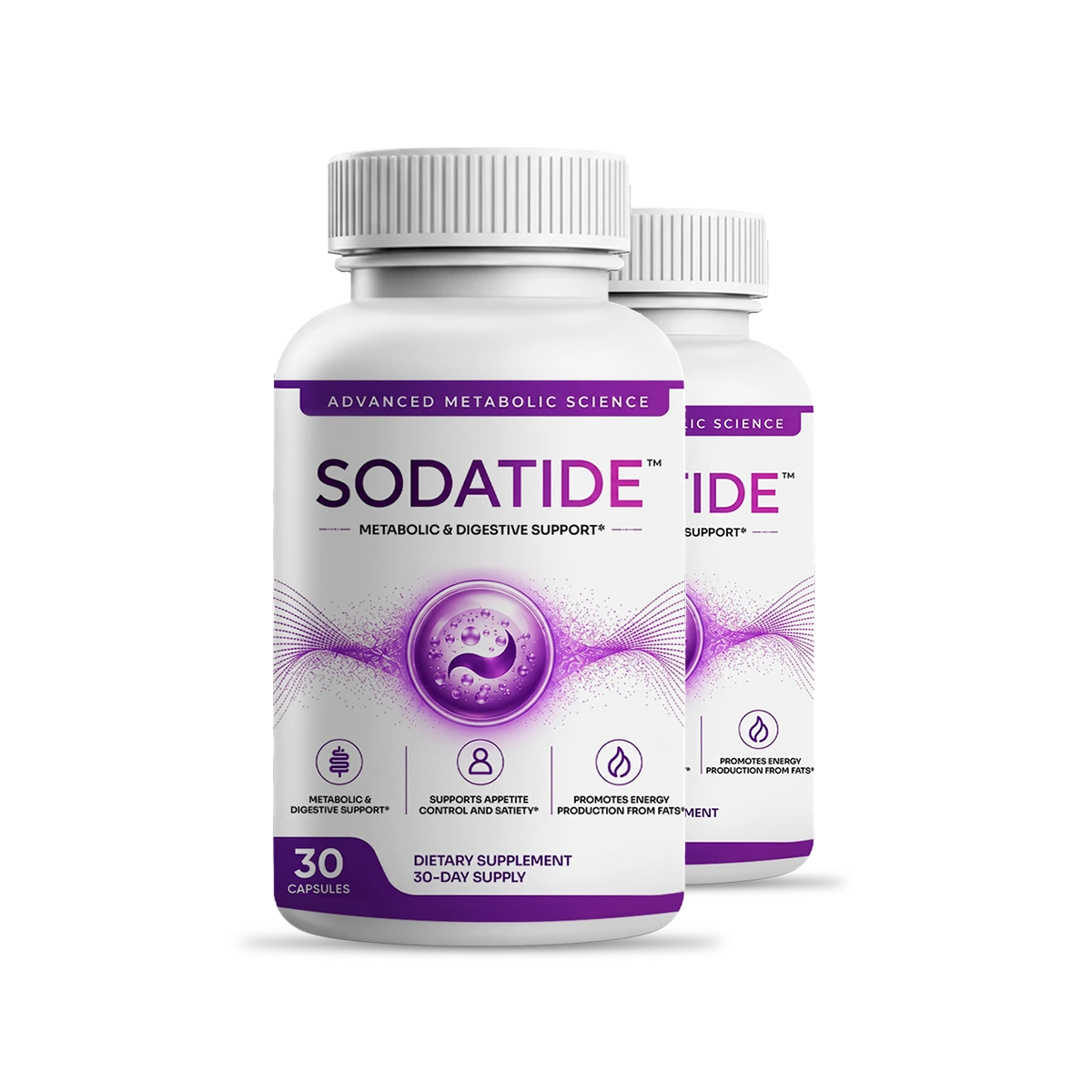 Two bottles of Sodatide