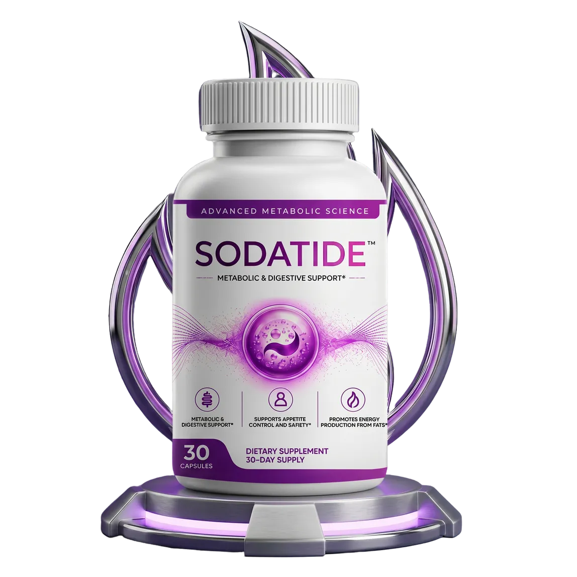Sodatide gut-health and metabolic support supplement